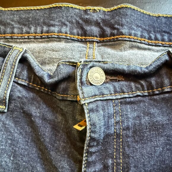 Levi's 514 Straight Fit Jeans | Dark Wash | 38x30 - Picture 4 of 6